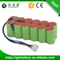 A bateria recarregável do SC de Ni-CD 14.4V 2000mAh embala para a escala do Electroninc